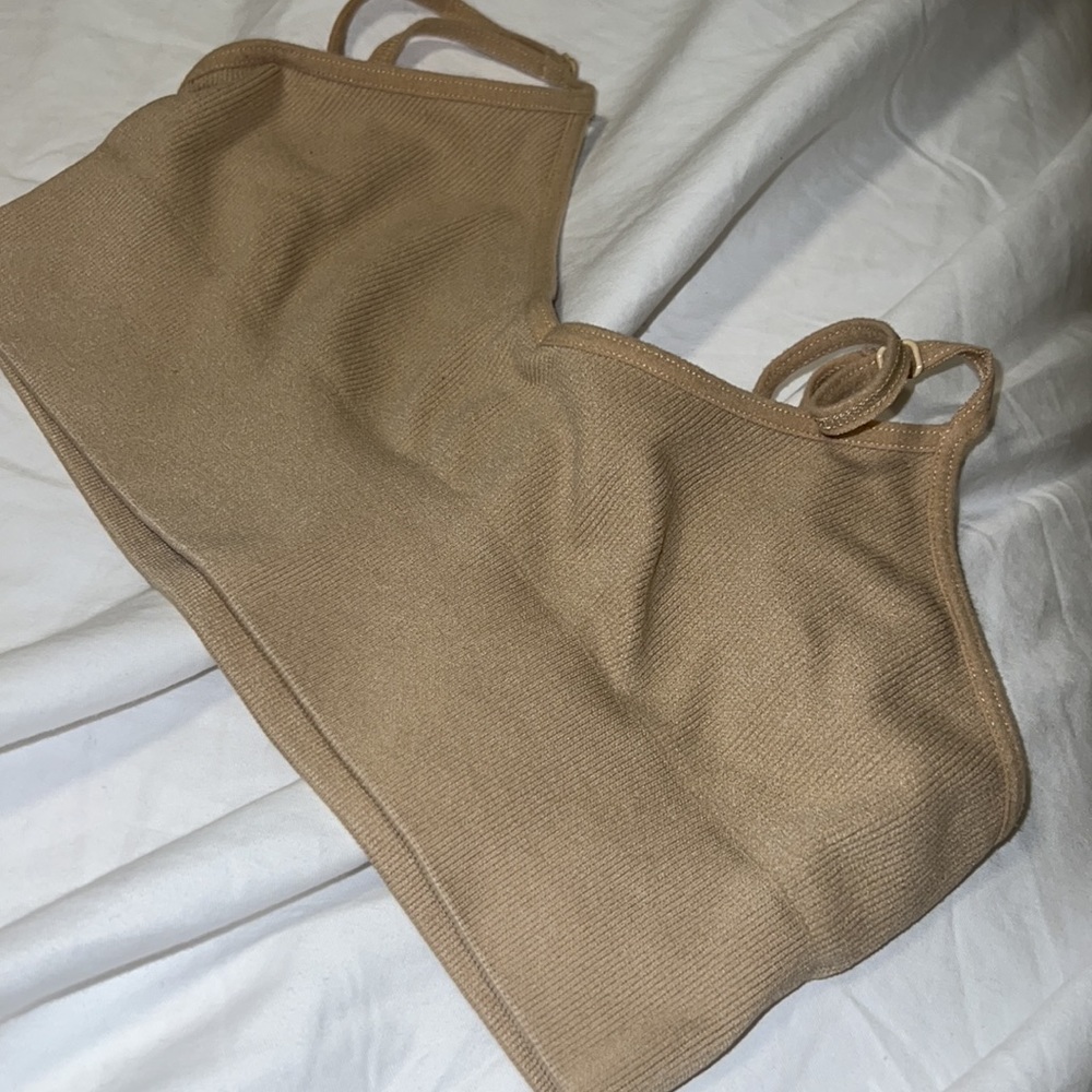 TALULA Seamless Bra Top - Small - Sand Buff - Picture 6 of 7